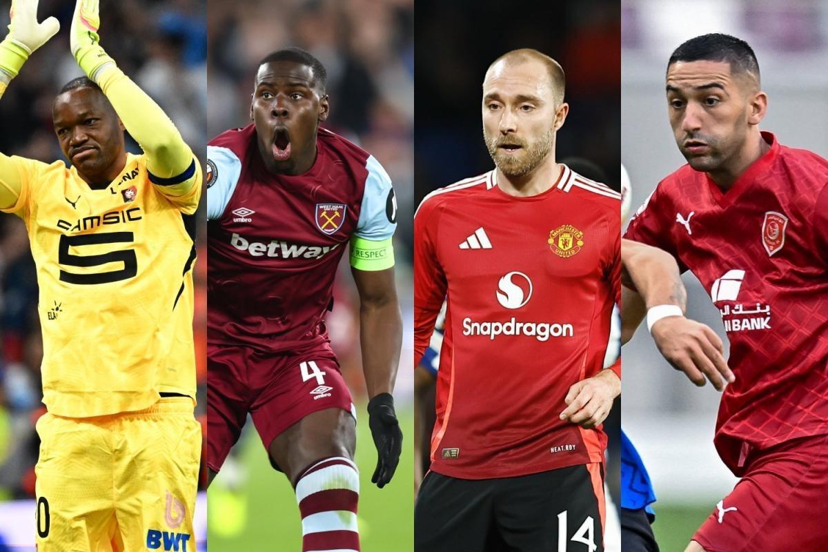 队报盘点转会窗自由球员：埃里克森、富安健洋、齐耶赫在列